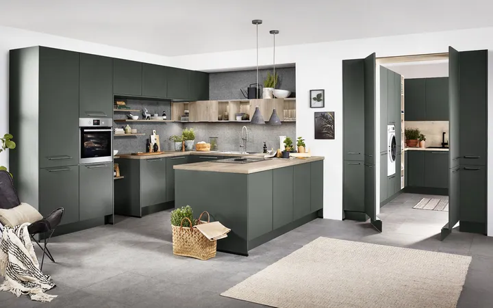 Minifabrik Easytouch 1 - Lacquer laminate, mineral green ultra-matt 1