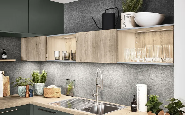 Minifabrik MF Easytouch - Lacquer laminate, mineral green ultra-matt 2